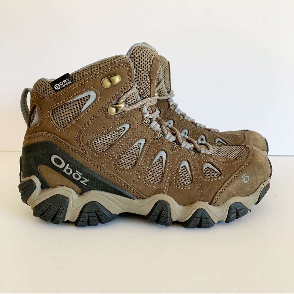 Oboz Sawtooth II Mid Waterproof Outdoor Hiking Trail Boots Women 7.5